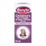 M&S Benylin Childrens Dry Cough and Sore Throat Syrup Blackcurrant 125ml- Buy online at McGrocer