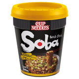 Nissin Soba Instant Noodles Wok Style Pot 90g, imported from the UK