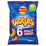 M&S Walkers Wotsits Really Cheesy Baked Corn Snack Multipack 6x16.5g- Buy online at McGrocer