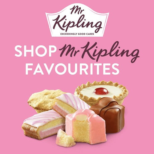 Mr Kipling Viennese Whirls cakes 6 pack, imported from the UK