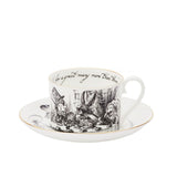 fortnum Rory Dobner Alice in Wonderland Mad Hatter's Tea Party Bone China Teacup and Saucer- Buy online at McGrocer