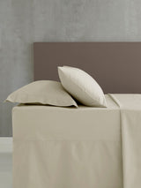 Next Catherine Lansfield Cream Percale Extra Deep Fitted Bed Sheet- Buy online at McGrocer