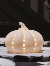 Next Lights4fun White Ceramic Pumpkin Light Decorative Novelty Light 14cm x 17cm- Buy online at McGrocer