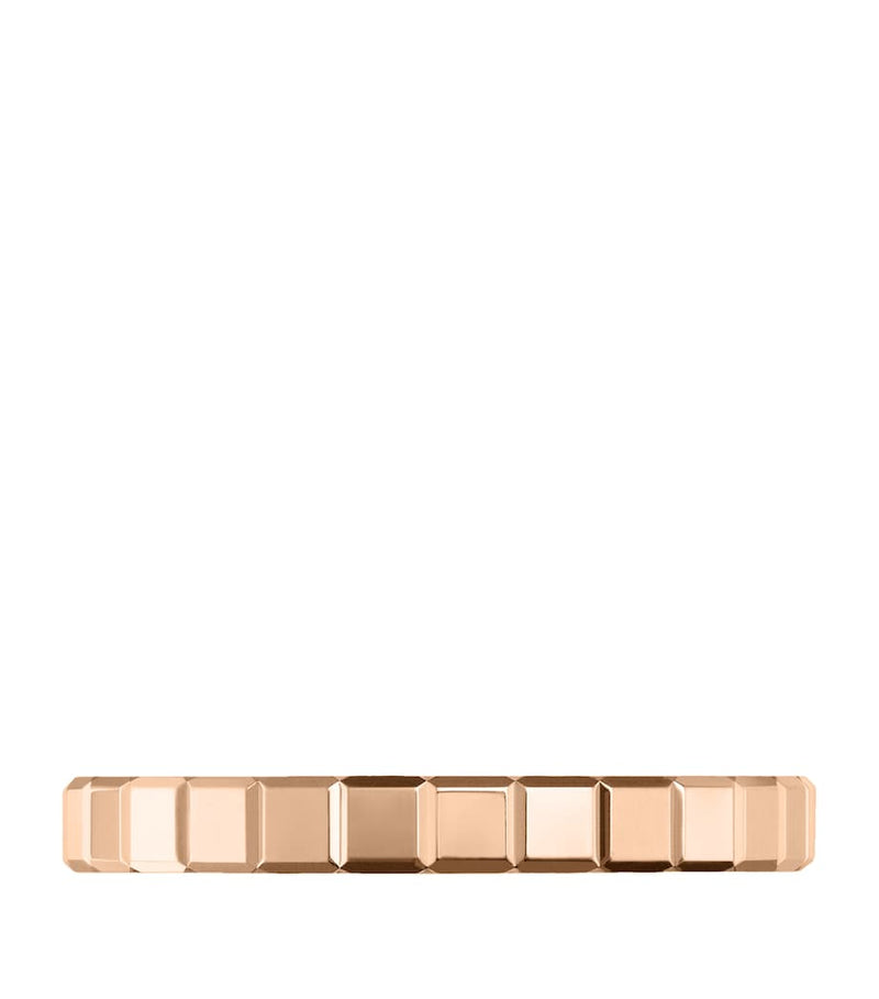 Chopard Ice Cube ring rose gold 18kt, imported from the UK