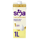 M&S SMA Pro 1 First Infant Milk Ready to Use From Birth Infant Formula Milk 1L- Buy online at McGrocer