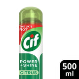 M&S Cif Power & Shine Citrus Bathroom Cleaning Mousse 500ml- Buy online at McGrocer
