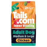M&S Tails Inner Vitality Medium & Large Adult Dog Dry Food Chicken 2kg- Buy online at McGrocer