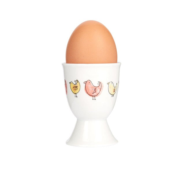 KitchenCraft porcelain chicks egg cup, UK version
