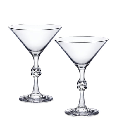 Harrods Baccarat JCB Passion Crystal Martini Glasses Set of 2 (250ml)- Buy online at McGrocer