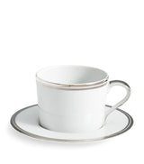 Harrods Ralph Lauren Home Wilshire Teacup and Saucer- Buy online at McGrocer