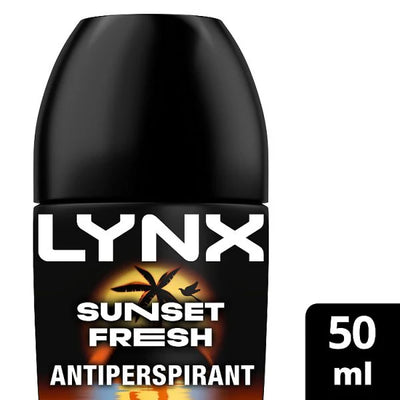 Superdrug Lynx Anti-Perspirant Deodorant Roll On Sunset Fresh 50ml- Buy online at McGrocer