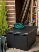 Next Wham Black Bam 150L Heavy Duty Plastic Storage Box with Lid- Buy online at McGrocer