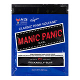 Superdrug Manic Panic High Voltage Classic Hair Colour Rockabilly Blue Semi-Permanent Hair Colour 50ml- Buy online at McGrocer