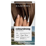 Superdrug Clairol Colour Strong Permanent Hair Dye Medium Golden Brown- Buy online at McGrocer