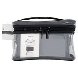 Superdrug Superdrug Clear Cosmetic Bag Set of 3 Makeup Bags- Buy online at McGrocer