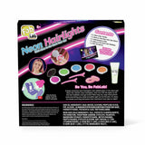 Fablab neon hair highlights kit with glow in the dark gel - British product