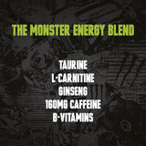Monster Energy Zero Sugar drink 9x500ml, imported from the UK