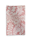 Roaming Leaf A4 wallpaper sample in raspberry pink (British brand)