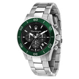 Argos Maserati Chronograph Black Stainless Steel Bracelet Watch- Buy online at McGrocer