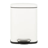 Argos Argos Home 5 Litre Rectangular Bathroom Pedal Bin - White- Buy online at McGrocer
