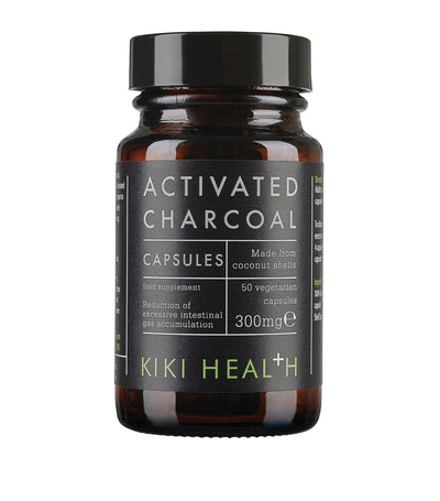 Harrods KIKI Health Activated Charcoal Vegicaps Digestion Support 50 Capsules- Buy online at McGrocer
