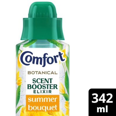 ASDA Comfort Botanical Summer Bouquet Scent Booster Elixir 342 ml- Buy online at McGrocer