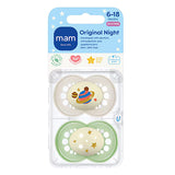Tesco MAM Original Night Soother 6-18 Months 2 Pack- Buy online at McGrocer