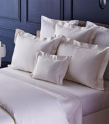 Harrods Yves Delorme Couture Egyptian Cotton Prodige Double Fitted Sheet (140cm x 200cm)- Buy online at McGrocer