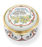 Harrods Halcyon Days Enamel Wedding Bells Gift Box- Buy online at McGrocer
