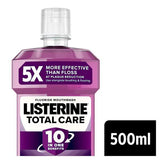 Superdrug Listerine Total Care Clean Mint Mouthwash 500ml- Buy online at McGrocer