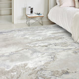 Argos Asiatic Aurora Shiny Marble Grey Cut Pile Rug 80x150cm- Buy online at McGrocer