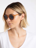 Weird Fish Williams round sunglasses yellow, UK version