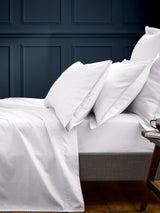 Next Bedeck of Belfast White Bob 600 Thread Count Cotton Oxford Pillowcase- Buy online at McGrocer