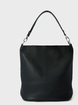 Next Osprey London Kelso Black Large Leather Hobo Bag- Buy online at McGrocer