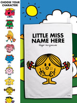 Next Star Editions Little Miss Personalised 100% Cotton Tea Towel- Buy online at McGrocer