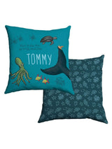 Next Star Editions Sea So Wild and Free Personalised Cushion 40x40cm- Buy online at McGrocer