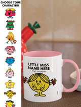 Next Star Editions Personalised Little Miss Colour Handle Porcelain Mug- Buy online at McGrocer