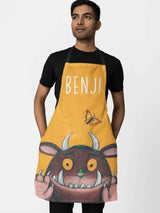 Next Star Editions Personalised Gruffalo Apron - Yellow, Adults, 100% Cotton- Buy online at McGrocer