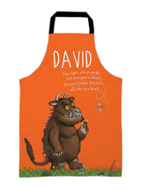 Next Star Editions Orange Personalised Gruffalo Kids Cotton Apron 60cm x 40cm- Buy online at McGrocer