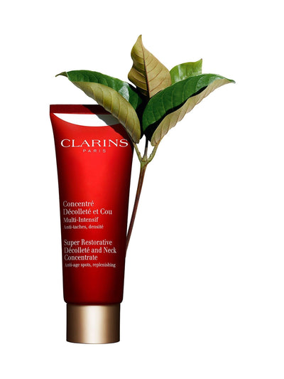 Next Clarins Super Restorative Décolleté and Neck Concentrate Anti-Ageing Skin Concentrate 75ml- Buy online at McGrocer