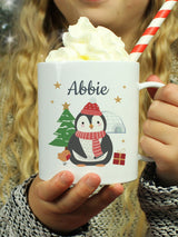 Next Personalised Christmas Penguin Plastic Mug by PMC- Buy online at McGrocer