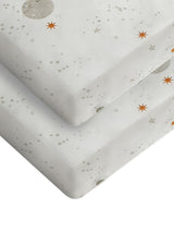 Next Silentnight White 100% Cotton Safe Nights Baby Cot Fitted Sheet- Buy online at McGrocer