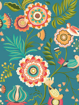 Next Ohpopsi Peacock Ichika Trail A4 Wallpaper Sample- Buy online at McGrocer