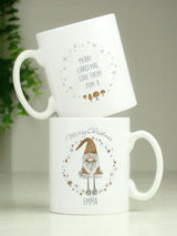Next Personalised Christmas Gonk Mug by PMC- Buy online at McGrocer