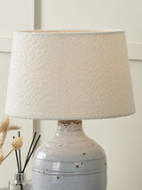Next Pacific Lifestyle White Martigues Boucle Tapered Cylinder Lampshade- Buy online at McGrocer