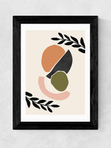 Next East End Prints Black Cut Out Shapes Framed Art Print- Buy online at McGrocer