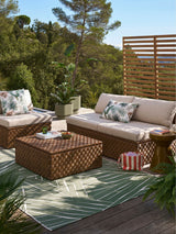 Next La Redoute Intérieurs Brown Alzéna Garden Coffee Table- Buy online at McGrocer