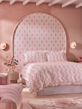 Next Cath Kidston Spitalfield Bunches Pink A4 Wallpaper Sample- Buy online at McGrocer