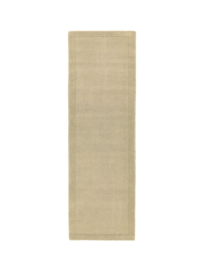 Next Asiatic Rugs York Collection Beige Striped Wool Rug- Buy online at McGrocer
