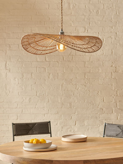 Next French Connection Natural Panjab Shade Lampshade- Buy online at McGrocer
